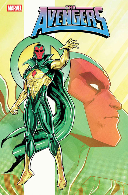 AVENGERS #30 LUCIANO VECCHIO VISION VARIANT (PRE-ORDER: 09/03/2025)