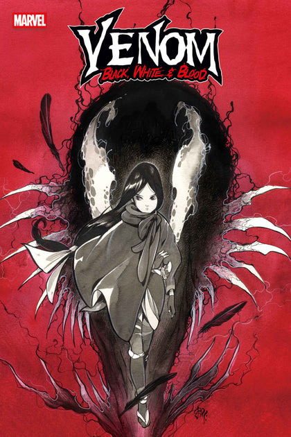 VENOM: BLACK, WHITE & BLOOD #1 PEACH MOMOKO VARIANT (PRE-ORDER: 08/20/2025)