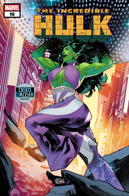 Incredible Hulk #16 Edwin Galmon Disco Dazzler Variant (PRE-ORDER: 09/04/2024)