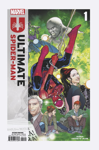 ULTIMATE SPIDER-MAN #1 (2ND PRINTING)