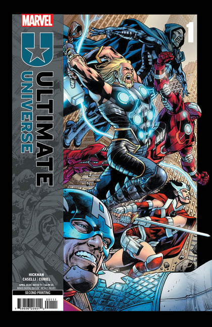 Ultimate Universe #1 Bryan Hitch 2nd Printing Variant