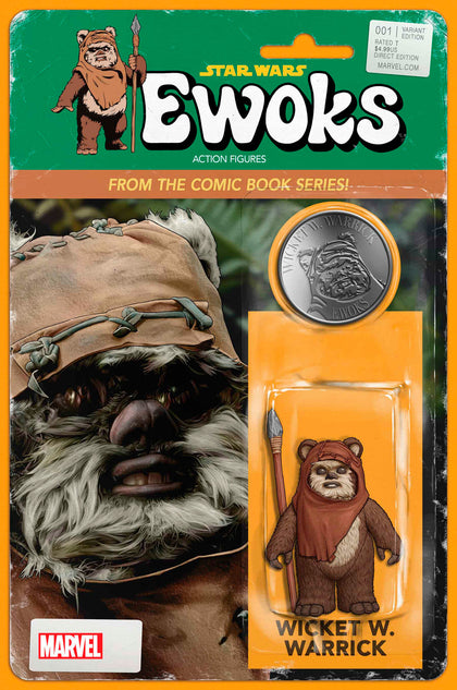 Star Wars: Ewoks #1 John Tyler Christopher Action Figure Variant (PRE-ORDER: 10/09/2024)