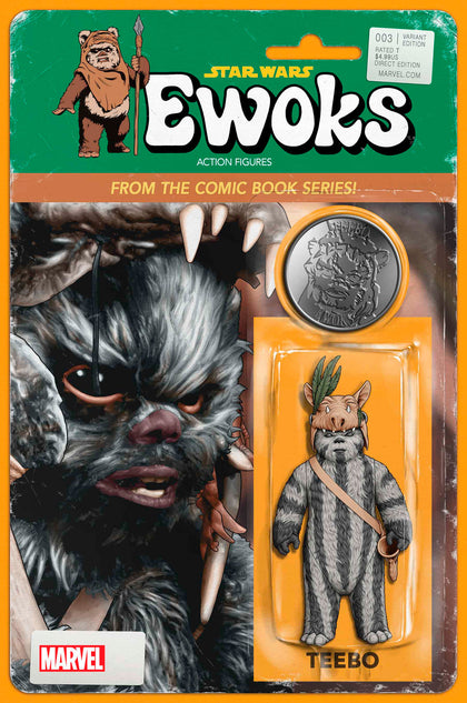 Star Wars: Ewoks #3 John Tyler Christopher Action Figure Variant (PRE-ORDER: 12/18/2024)