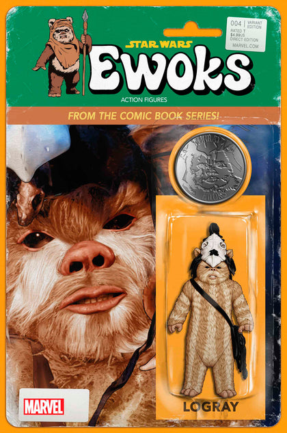 Star Wars: Ewoks #4 John Tyler Christopher Action Figure Variant (PRE-ORDER: 01/29/2025)