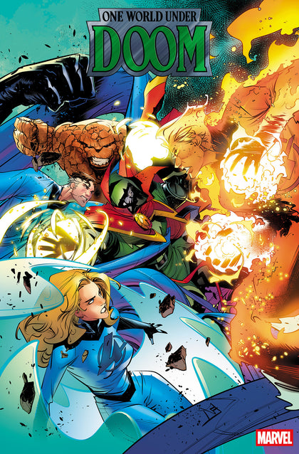 ONE WORLD UNDER DOOM #4 FEDERICO VINCENTINI VARIANT (PRE-ORDER: 05/14/2025)