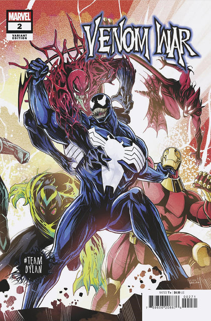 Venom War #2 Luciano Vecchio Team Dylan Variant