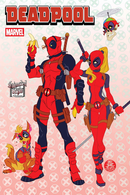 DEADPOOL #11 MARK BROOKS ANIMATED-STYLE VARIANT  (PRE-ORDER: 02/12/2025)