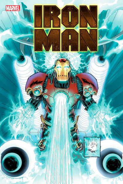 IRON MAN #5 WHILCE PORTACIO VARIANT (PRE-ORDER: 02/26/2025)