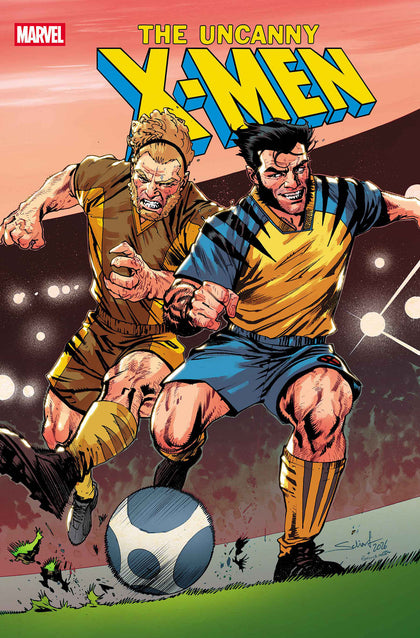 UNCANNY X-MEN #29 JONAS SCHARF MARVEL SOCCER VARIANT (PRE-ORDER: 06/03/2026)