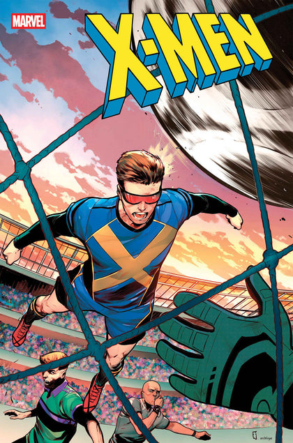 X-MEN #31 JUAN FRIGERI MARVEL SOCCER VARIANT (PRE-ORDER: 06/10/2026)