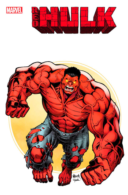 RED HULK #1 TODD NAUCK ICONIC VARIANT (PRE-ORDER: 02/26/2025)