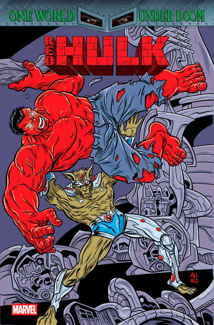 RED HULK #6 MIKE ALLRED RETROVISION VARIANT  (PRE-ORDER: 07/09/2025)
