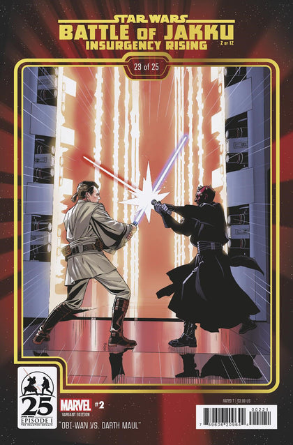 Star Wars: Battle Of Jakku - Insurgency Rising #2 Chris Sprouse The Phantom Menace 25th Anniversary Variant (PRE-ORDER: 10/16/2024)