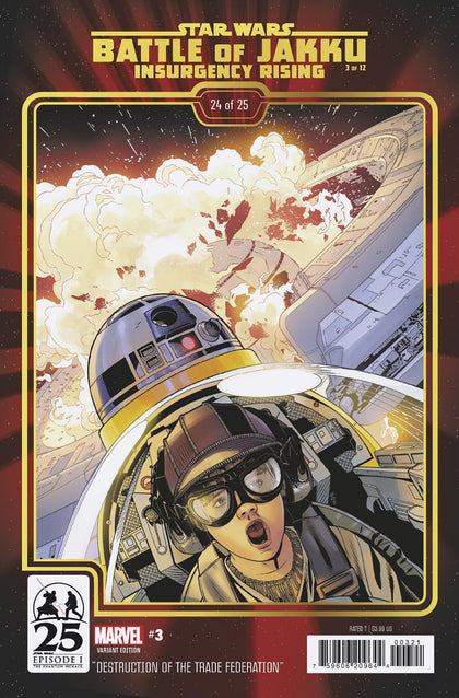 Star Wars: Battle Of Jakku - Insurgency Rising #3 Chris Sprouse The Phantom Menace 25th Anniversary Variant (PRE-ORDER: 10/30/2024)