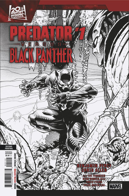 Predator Vs. Black Panther #1 Philip Tan 2nd Printing Variant (PRE-ORDER: 10/02/2024)