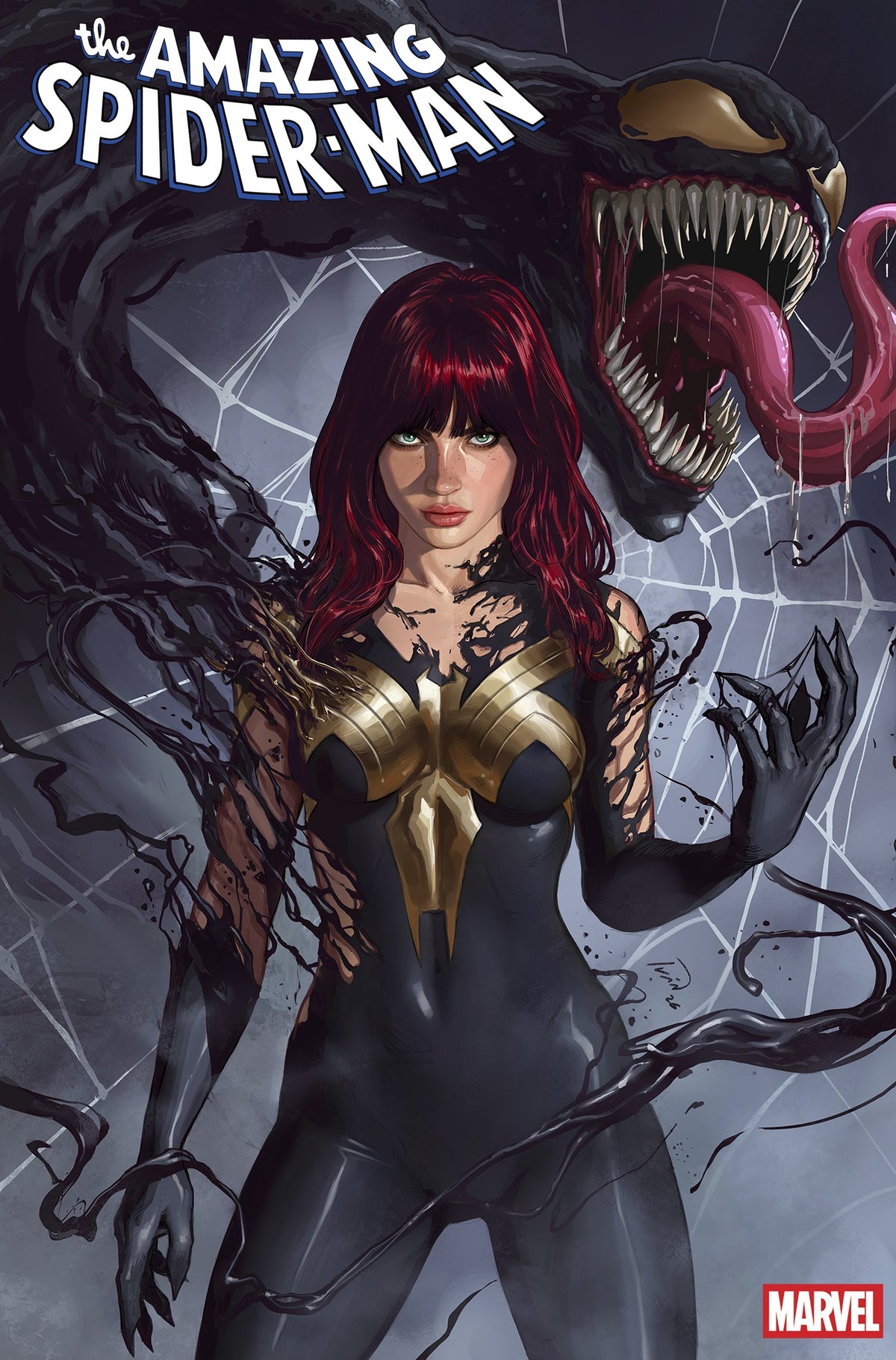 AMAZING SPIDER-MAN #23 IVAN TALAVERA VENOM VARIANT [DS]