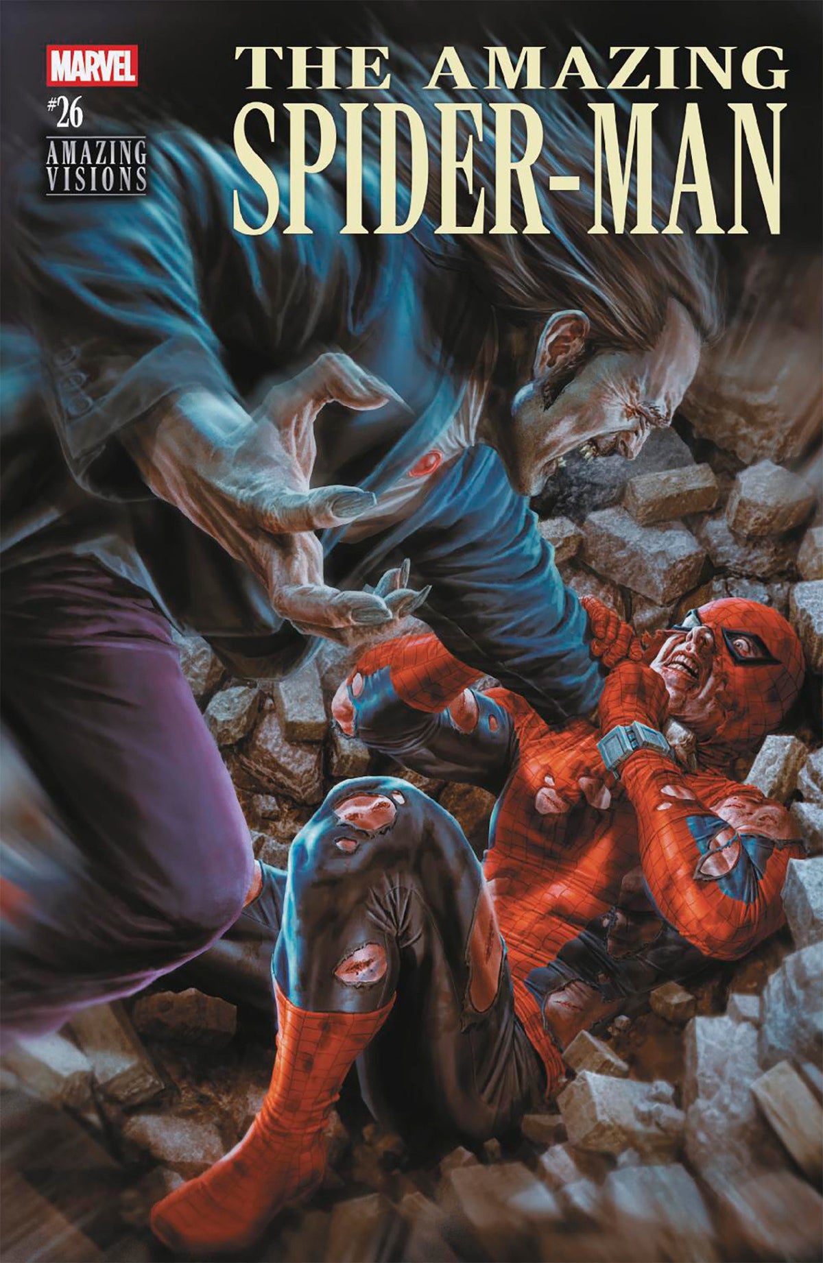 AMAZING SPIDER-MAN #26 LEE BERMEJO AMAZING VISIONS VARIANT [DS]