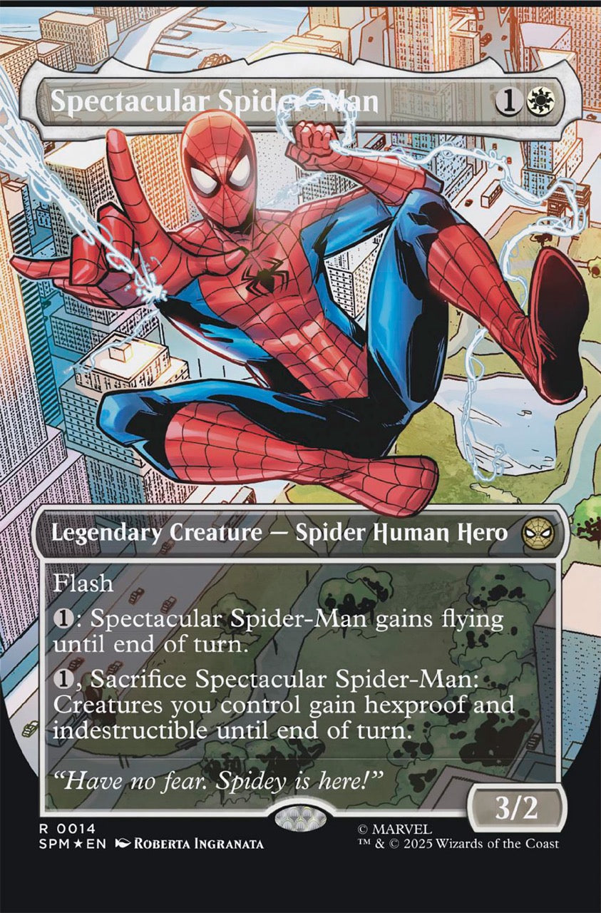 AMAZING SPIDER-MAN #28 ROBERTA INGRANATA MAGIC: THE GATHERING VARIANT