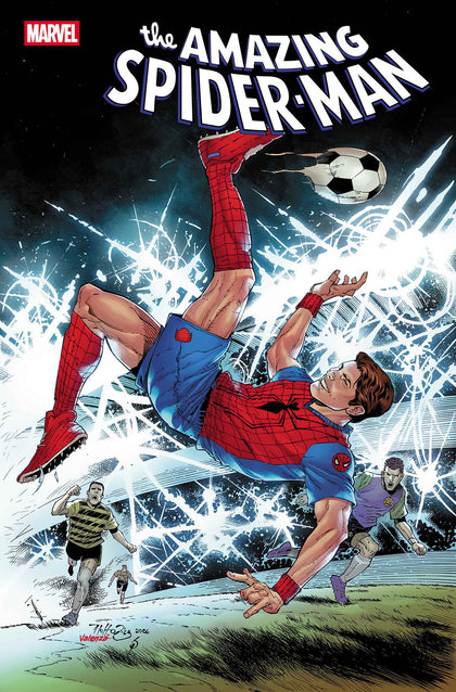 AMAZING SPIDER-MAN #30 NETHO DIAZ MARVEL SOCCER VARIANT (PRE-ORDER: 06/03/2026)