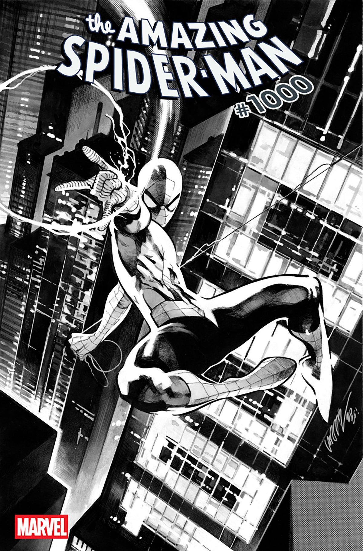 AMAZING SPIDER-MAN #1000 PEPE LARRAZ 2ND PRINTING VARIANT (PRE-ORDER: 10/28/2026)