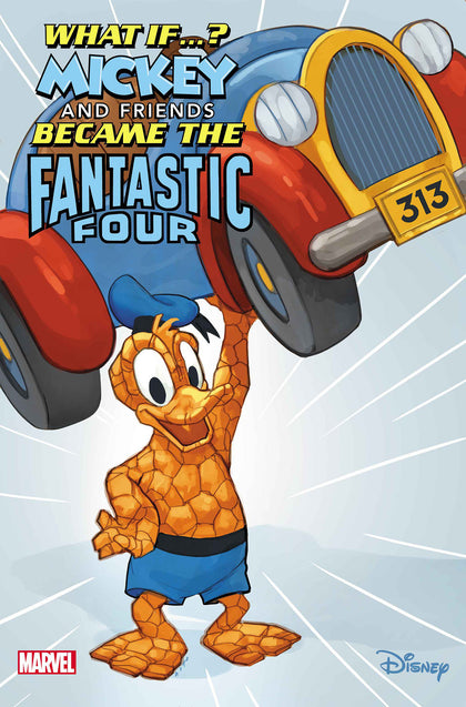 Marvel & Disney: What If...? Mickey & Friends Became The Fantastic Four #1 Phil Noto Donald Duck The Thing Variant (PRE-ORDER: 01/08/2025)