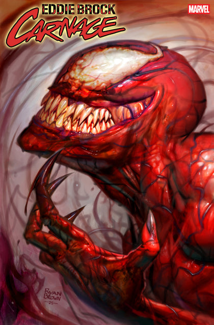 EDDIE BROCK: CARNAGE #6 RYAN BROWN VARIANT (PRE-ORDER: 07/16/2025)
