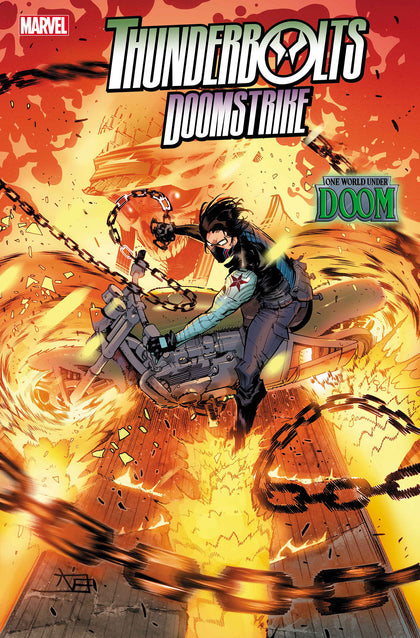 THUNDERBOLTS: DOOMSTRIKE #2 FEDERICO VICENTINI VARIANT  (PRE-ORDER: 03/26/2025)