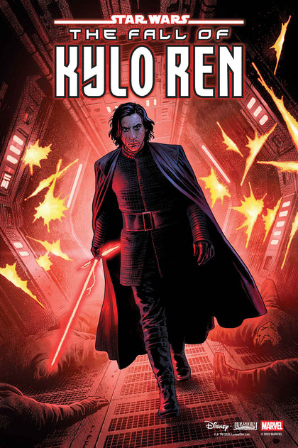 STAR WARS: THE FALL OF KYLO REN #1 LUKE ROSS VARIANT (PRE-ORDER: 08/12/2026)
