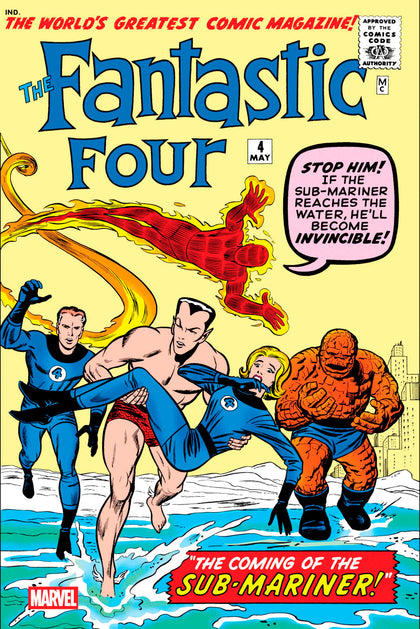 FANTASTIC FOUR #4 FACSIMILE EDITION (PRE-ORDER: 04/16/2025)