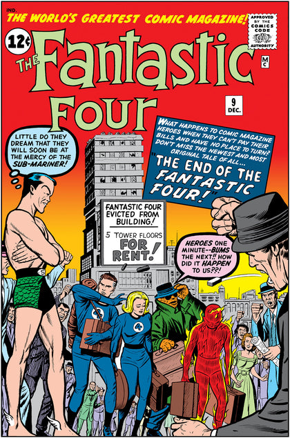 FANTASTIC FOUR #9 FACSIMILE EDITION FOIL VARIANT (PRE-ORDER: 09/10/2025)