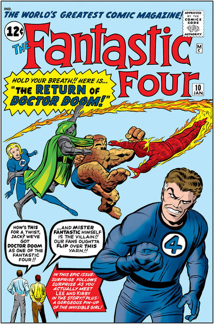 FANTASTIC FOUR #10 FACSIMILE EDITION (PRE-ORDER: 10/08/2025)