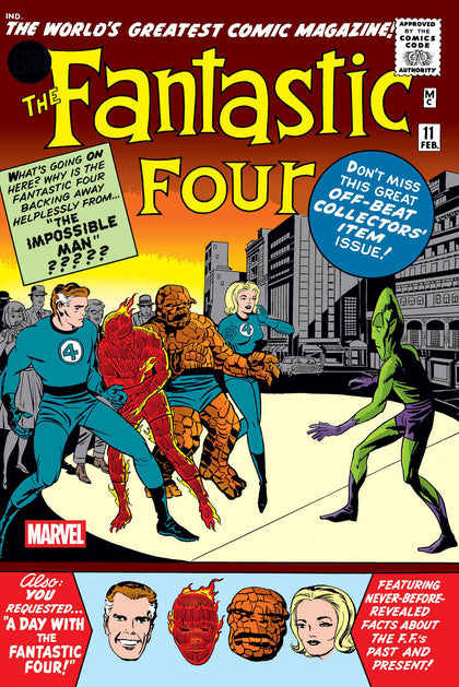 FANTASTIC FOUR #11 FACSIMILE EDITION FOIL VARIANT (PRE-ORDER: 11/12/2025)