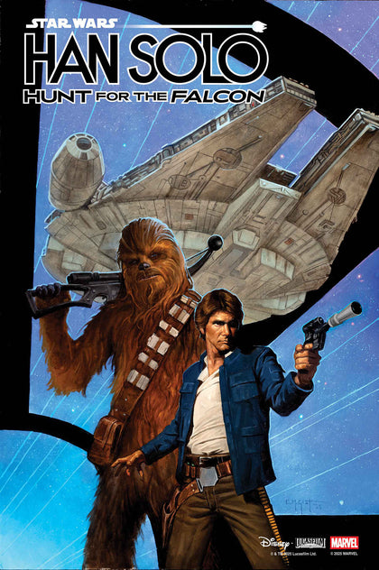 STAR WARS: HAN SOLO - HUNT FOR THE FALCON #4 E.M. GIST VARIANT (PRE-ORDER: 12/10/2025)