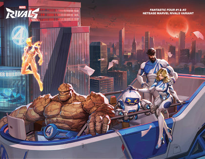 FANTASTIC FOUR #2 NETEASE GAMES MARVEL RIVALS 2-PART CONNECTING VARIANT (PRE-ORDER: 08/13/2025)