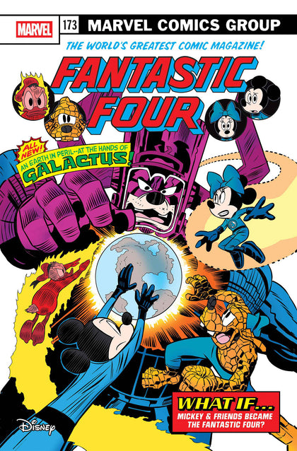 FANTASTIC FOUR #3 VITALE MANGIATORDI DISNEY WHAT IF? FANTASTIC FOUR HOMAGE VARIANT (PRE-ORDER: 09/17/2025)