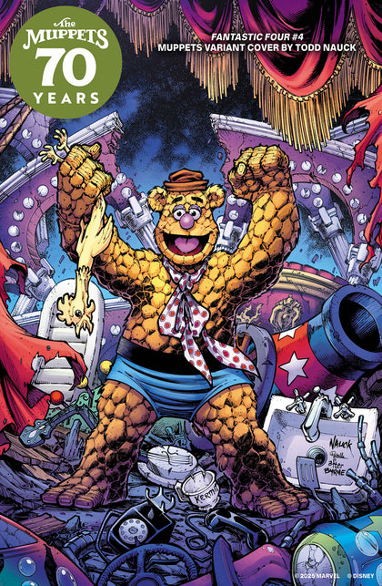 FANTASTIC FOUR #4 TODD NAUCK MUPPETS VARIANT (PRE-ORDER: 10/22/2025)