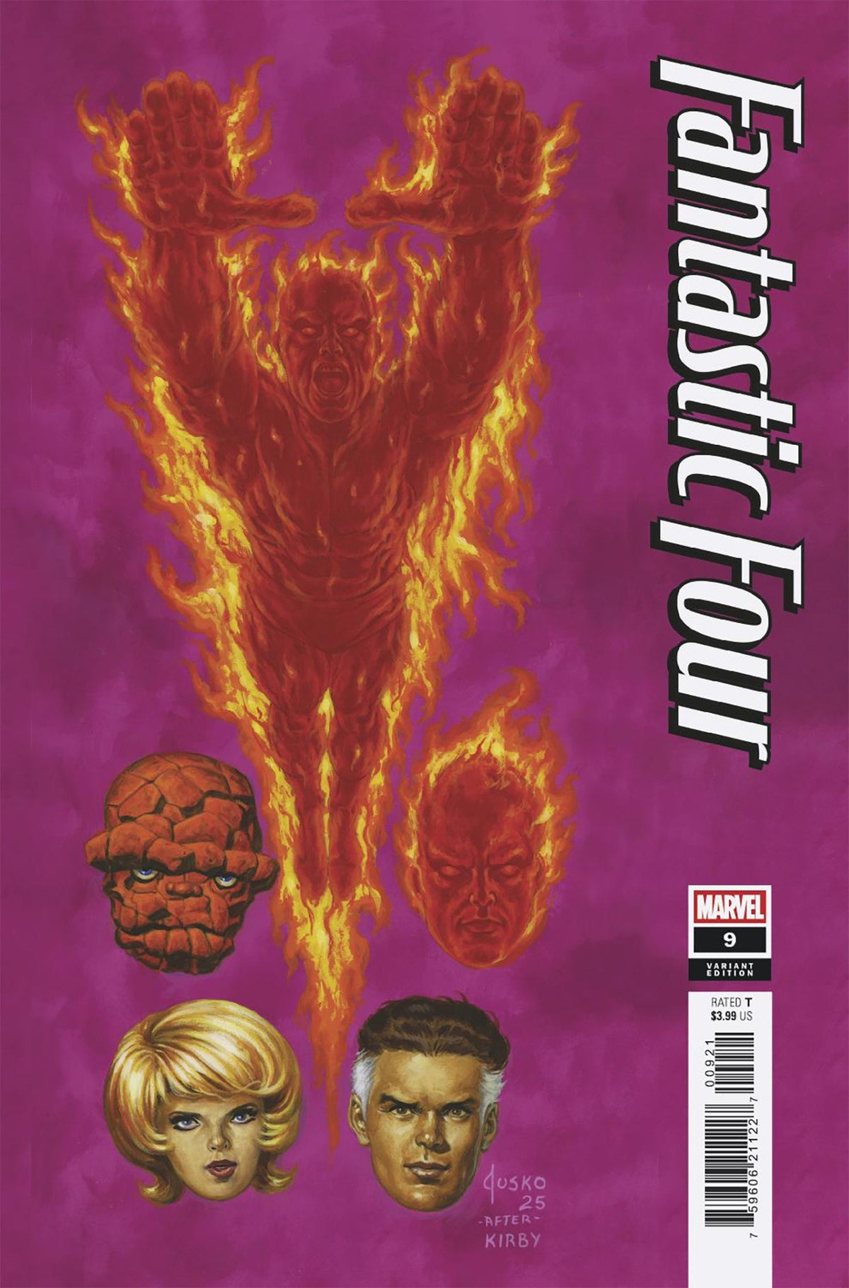 FANTASTIC FOUR #9 JOE JUSKO VARIANT