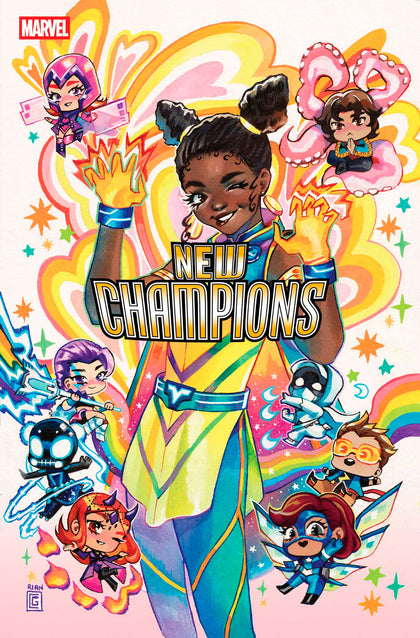 NEW CHAMPIONS #4 RIAN GONZALES VARIANT (PRE-ORDER: 04/23/2025)