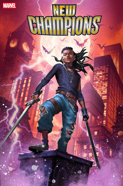 NEW CHAMPIONS #7 MATEUS MANHANINI NIGHTDRIFTER FIRST APPEARANCE VARIANT (PRE-ORDER: 07/09/2025)