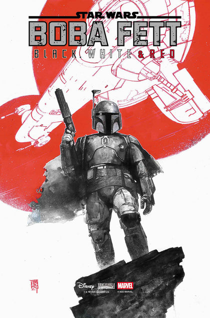 STAR WARS: BOBA FETT - BLACK, WHITE & RED #1 (PRE-ORDER: 09/17/2025)