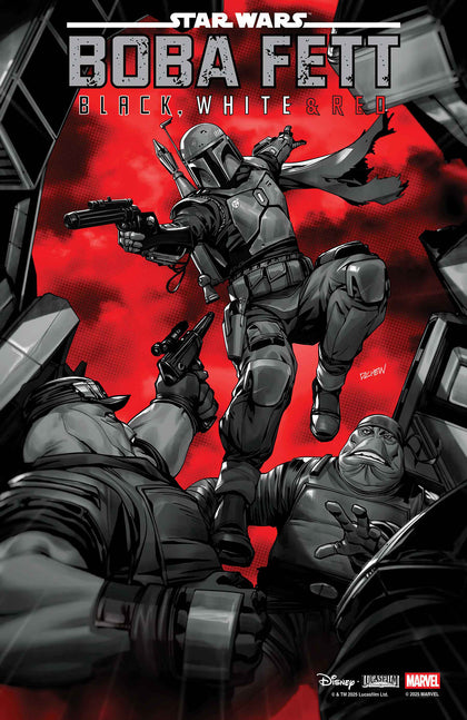 STAR WARS: BOBA FETT - BLACK, WHITE & RED #2 (PRE-ORDER: 10/29/2025)