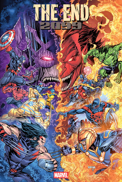 THE END 2099 #1 KEN LASHLEY BATTLE VARIANT (PRE-ORDER: 12/10/2025)