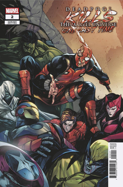 DEADPOOL KILLS THE MARVEL UNIVERSE ONE LAST TIME #2 ALESSANDRO CAPPUCCIO VARIANT (PRE-ORDER: 05/07/2025)