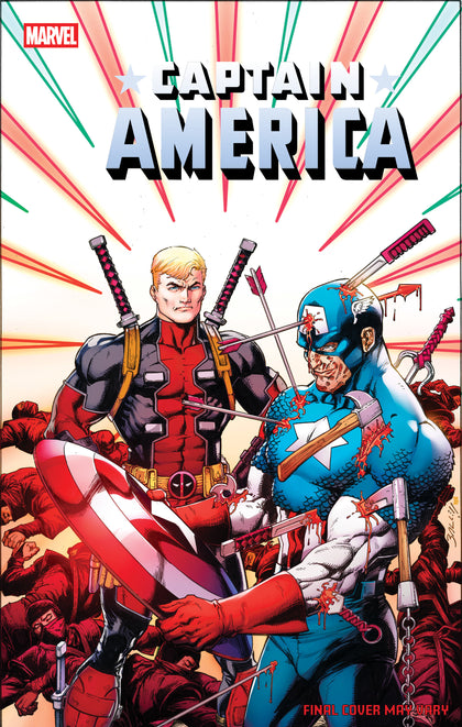 CAPTAIN AMERICA #9 MARK BAGLEY APRIL POOL'S DAY VARIANT