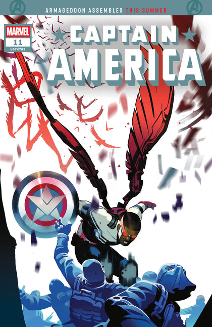 CAPTAIN AMERICA #11 BALDEMAR RIVAS VARIANT (PRE-ORDER: 05/13/2026)