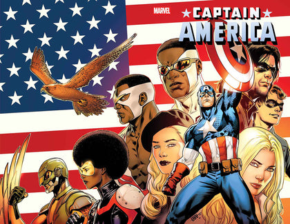 CAPTAIN AMERICA #13 CAFU SEMIQUINCENTENNIAL WRAPAROUND VARIANT  (PRE-ORDER: 07/15/2026)