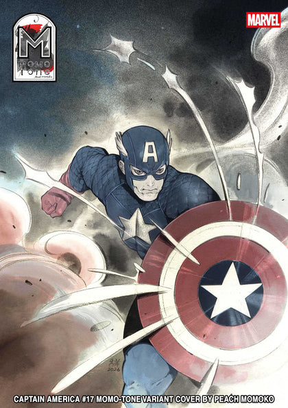 CAPTAIN AMERICA #17 PEACH MOMOKO MOMO-TONE VARIANT (PRE-ORDER: 11/11/2026)