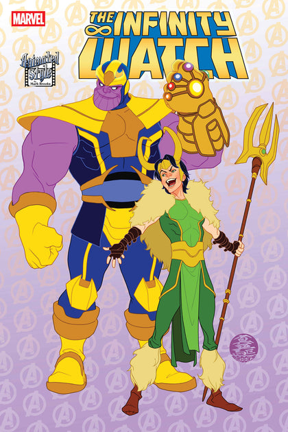 INFINITY WATCH #3 MARK BROOKS ANIMATED-STYLE VARIANT (PRE-ORDER: 03/26/2025)