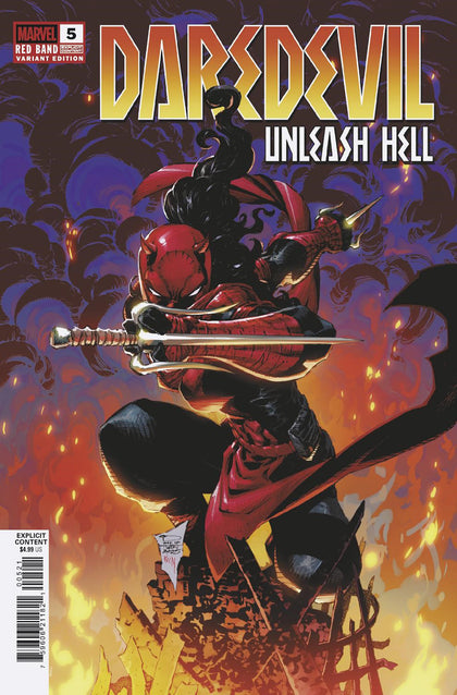 DAREDEVIL: UNLEASH HELL - RED BAND #5 PHILIP TAN VARIANT  (PRE-ORDER: 05/21/2025)