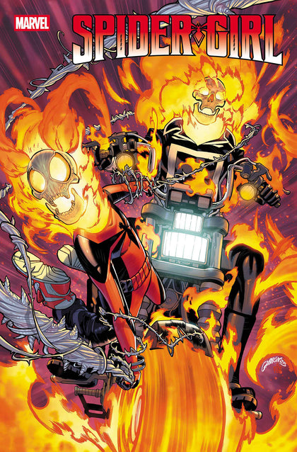 SPIDER-GIRL #5 JAVIER GARRON SPIDER-GIRL FUNHOUSE MIRROR VARIANT (PRE-ORDER: 10/22/2025)